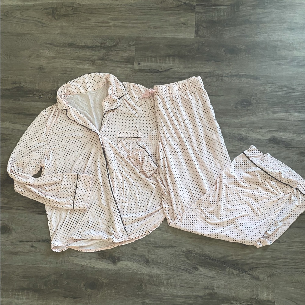 Victoria’s Secret Pink Polkadot Pajama Pj Set